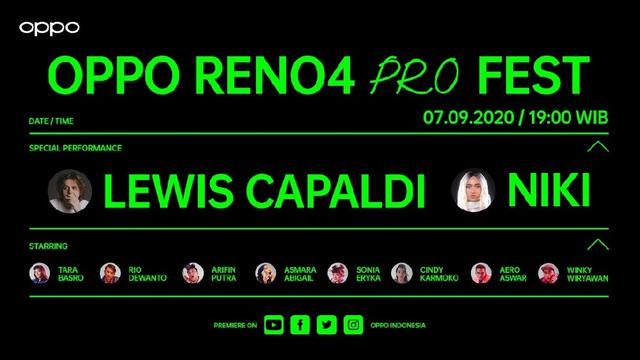 OPPO Reno4 Pro Berikan Layar Canggih