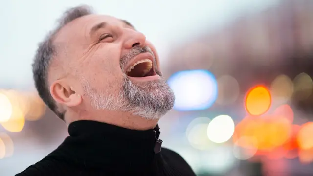 Laughing