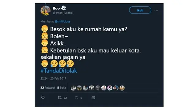 Drama Percintaan Netizen Soal Besok Mau Ketemuan