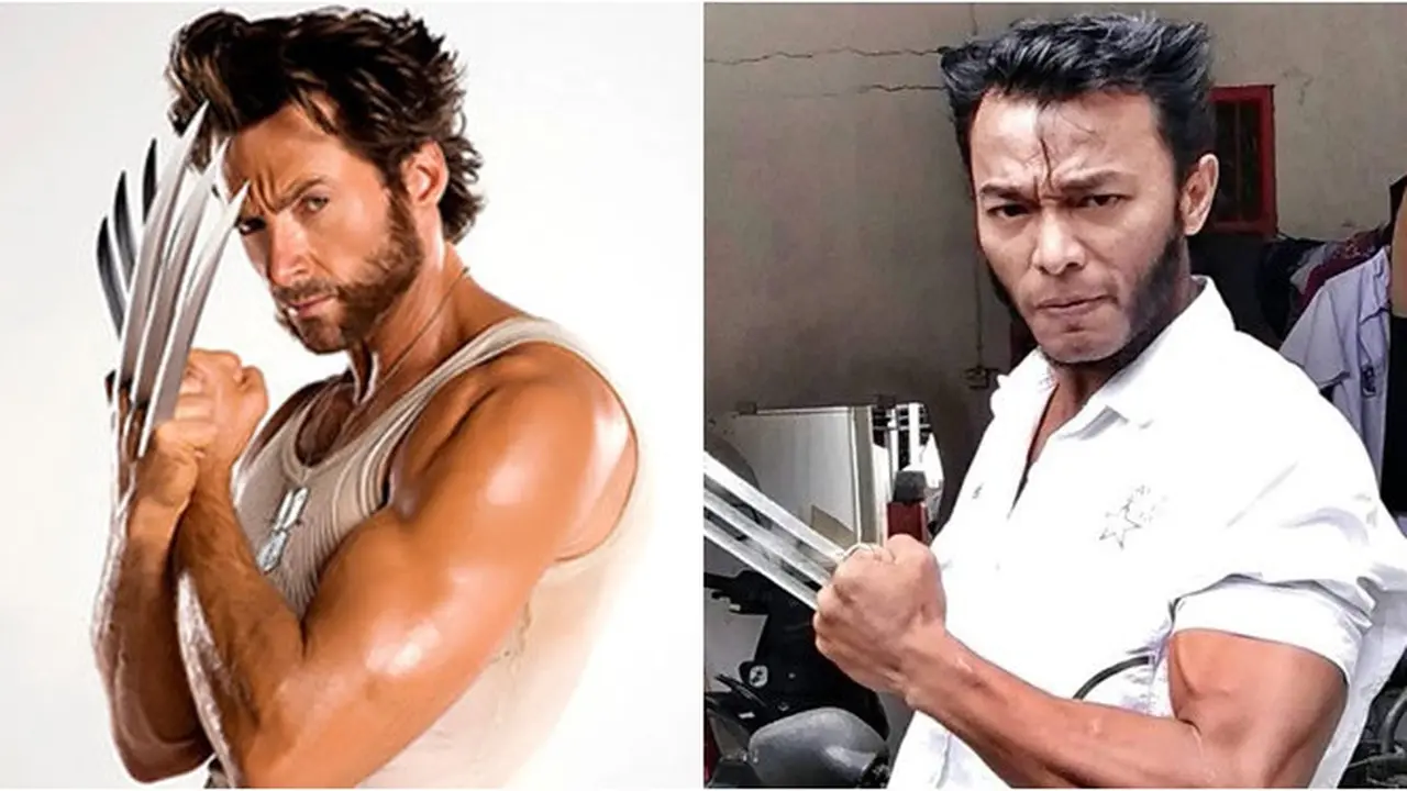 7 Potret Hendry, Pria Toraja yang Gayanya Mirip dengan Wolverine