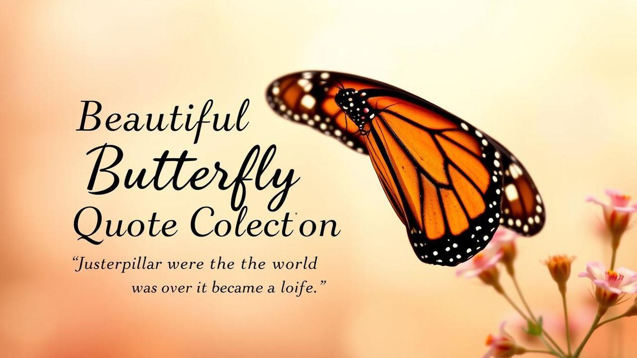 Beautiful Butterfly Quotes