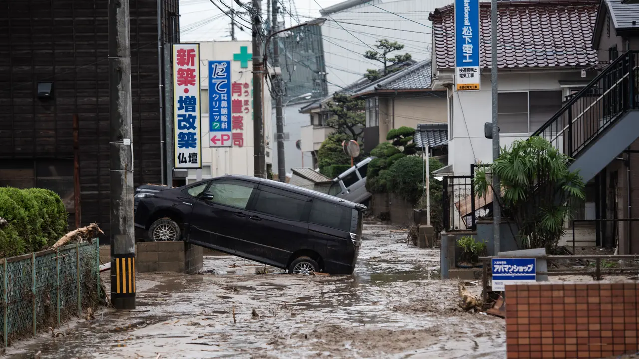 Tewaskan 75 Orang, Begini Dampak Kerusakan Banjir Jepang