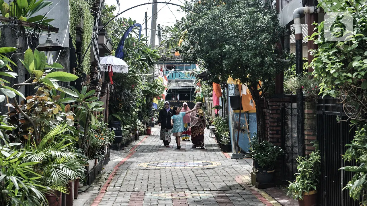 FOTO: Khidmat Perayaan Nyepi di Kampung Bali Bekasi
