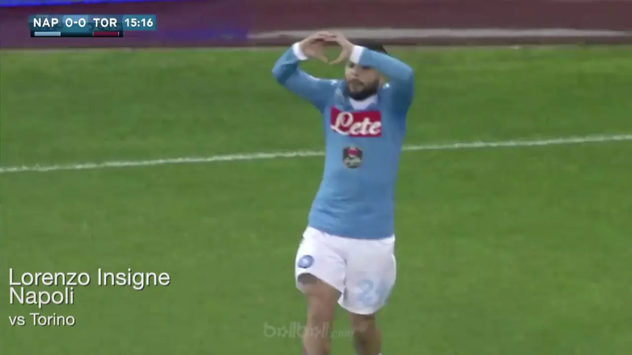 Gol Fantastis Insigne Bungkam Kiper Lawan