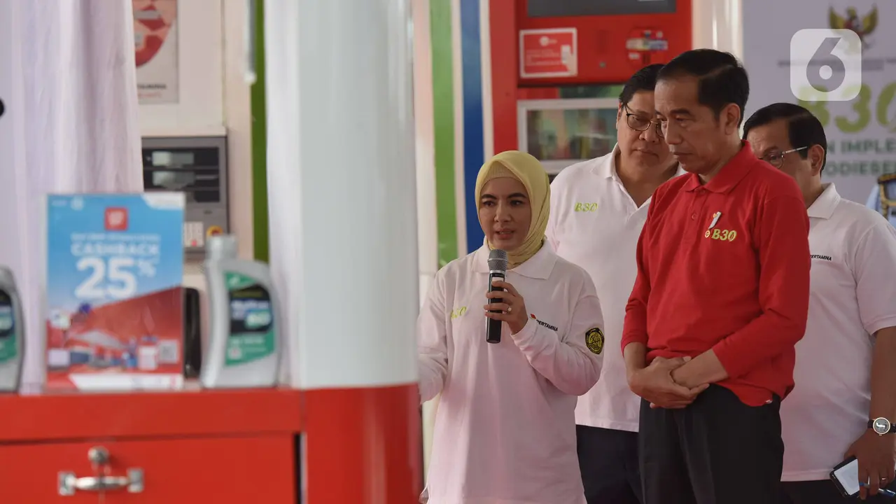 Jokowi Luncurkan Implementasi B30 di SPBU Pertamina