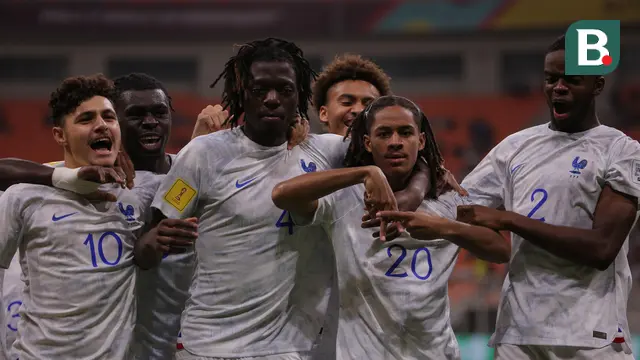FOTO Prancis U-17 Vs Korsel U-17