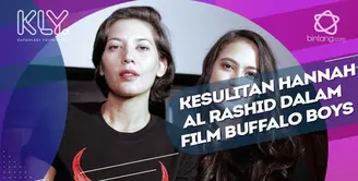 Demi maksimalkan akting, Hannah Al Rashid rela perbanyak latihan fisik untuk film Buffalo Boys