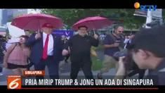 Howard X dan Dennis Alan datang ke Singapura atas undangan sebuah mall dan restoran makanan laut dalam rangka promosi.
