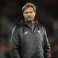 4. Jurgen Klopp - Terkesan dengan perubahan permainan Liverpool di Liga Champons membuat Real Madrid kepincut. Real Madrid menginginkan pelatih asal Jerman tersebut mengarsiteki Real Madris yang bertabur bintang. (AFP/Oli Scarff)