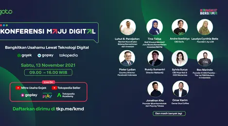 Demi Fasilitiasi Peningkatan Daya Saing UMKM Lokal, GoTo Gelar "Konferensi Nasional Maju Digital"