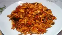 Resep Ikan Tongkol Suwir Pedas, Menu Sahur Praktis