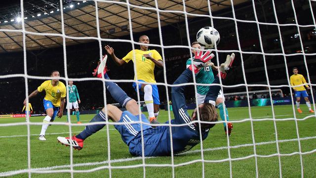 Timnas Brasil Taklukkan Jerman