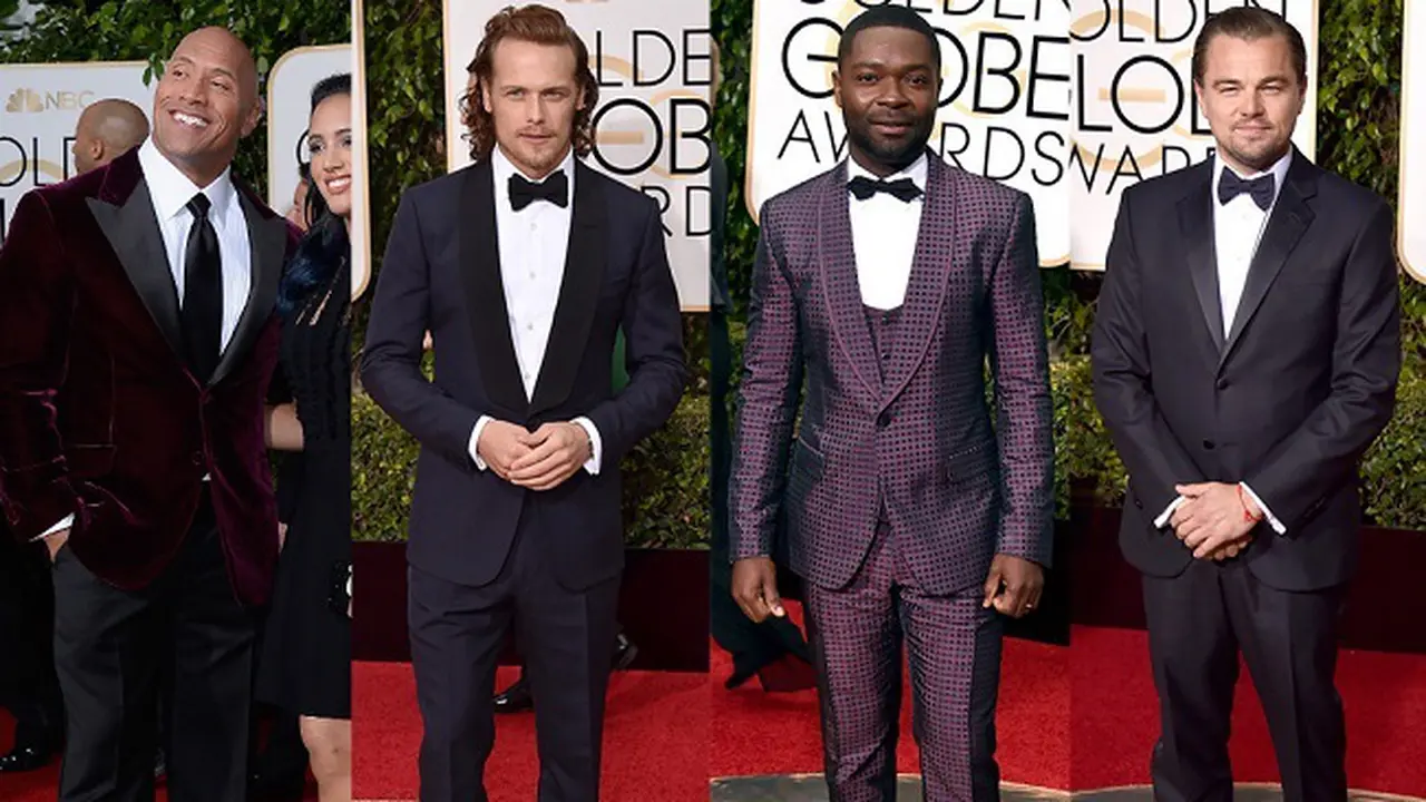 Tuksedo di Golden Globe 2016