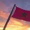 Ilustrasi bendera Maroko. (Unsplash)