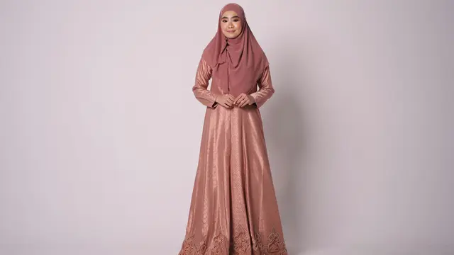 Model Bridesmaid Hijab Brokat