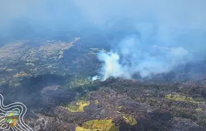 Kebakaran Masih Mengintai Pegunungan Ijen, 3 Titik Api Baru Terdeteksi