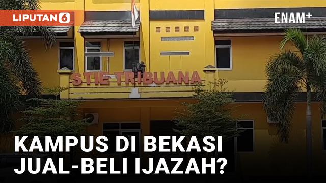 Diduga Lakukan Jual-Beli Ijazah, Kampus STIE Tribuana Bekasi Ditutup