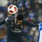 Aksi Casemiro saat Real Madrid kalah dari Leganes (AP Photo/Valentina Angela)