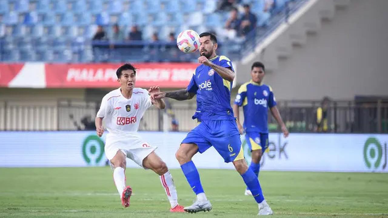 Grup A Piala Presiden 2025, Dua Gol Penalti Liga Indonesia All Star Buyarkan Kemenangan Arema FC
