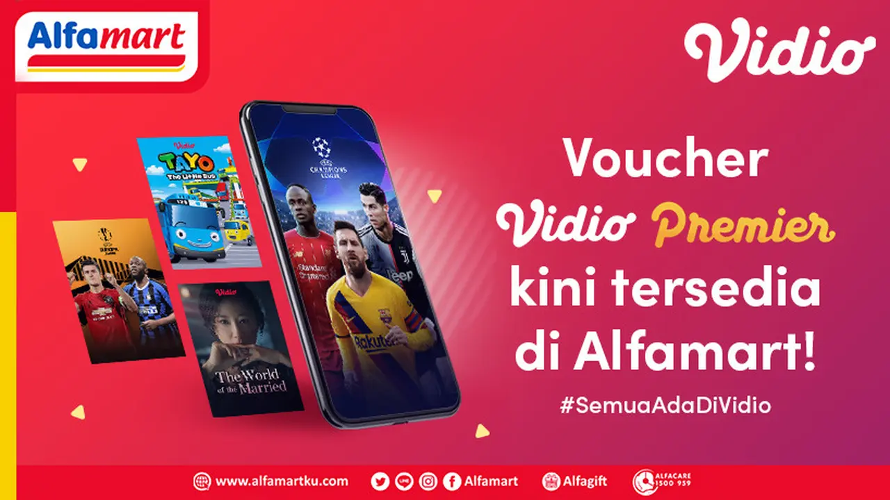 Voucher Vidio di Alfamart