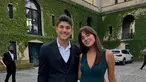Seperti momen Aurelie Moeremans dan Tyler Bigenho kondangan bareng ini. Aurelie merasa terhormat bisa menghadiri pernikahan sepupu kekasihnya di New York. Mengenakan dress hijau, Aurelie Moeremans didoakan menyusul. (Liputan6.com/IG/@drtylerbigenho)