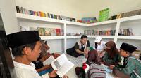 Taman Bacaan Masyarakat (TBM) Patuh Pacu diresmikan di Dusun Aik Mual, Sekotong Timur, Lombok Barat, Nusa Tenggara Barat (NTB). (Ist)
