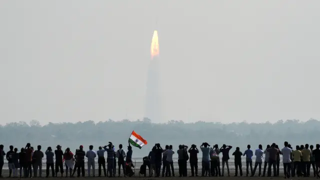 India Ciptakan Rekor Peluncuran Satelit-AFP Photo-20170215