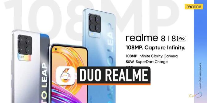 VIDEO: Duo Realme 8 Melenggang di Indonesia, Ini Spesifikasi dan Harganya