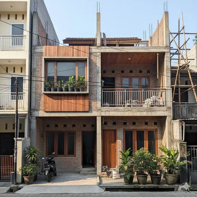 Desain Rumah Tumbuh di Lahan Sempit Tren 2025