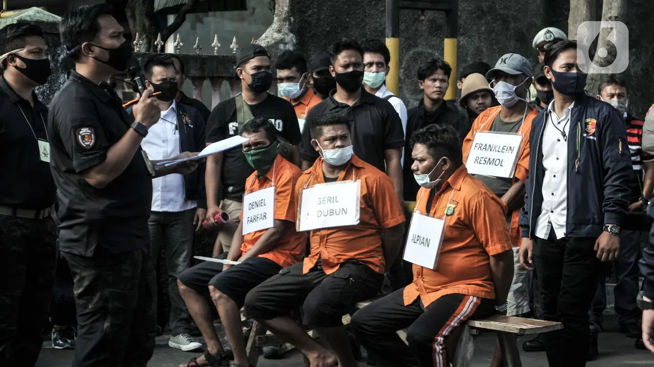 Rekonstruksi Rencana Penyerangan di Markas John Kei