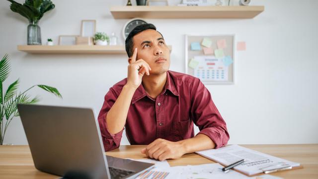 Ilustrasi berpikir positif, kritis