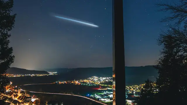 Ilustrasi meteor