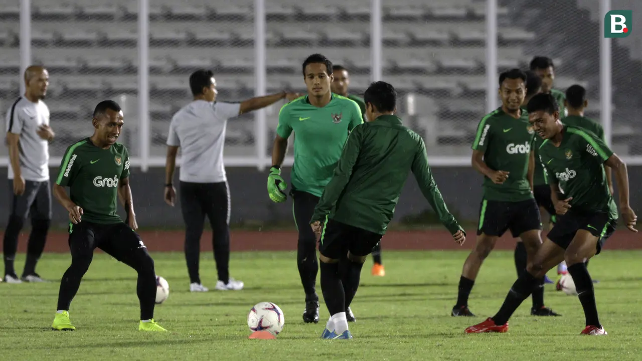 Latihan Timnas Indonesia