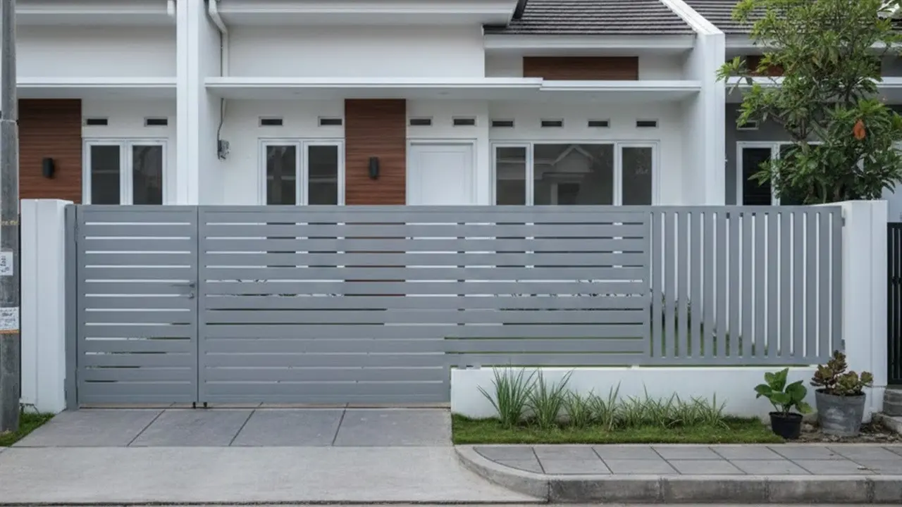Model Pagar Rumah Kecil