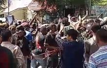 Demo HUT Papua Merdeka di Makassar Ricuh, Dua Polisi Terluka