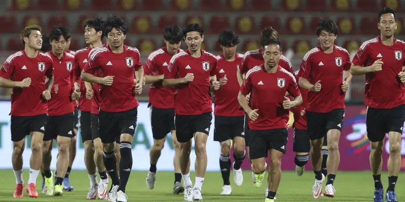 Persiapan Jepang Jelang Hadapi Oman di Kualifikasi Piala Dunia 2022