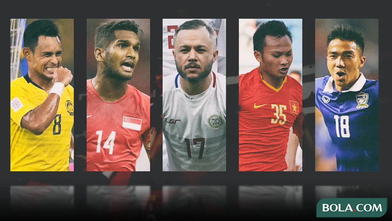 Kolase - Pemain Norshahrul Idlan Talaha, Hariss Harun, Stephan Schrock, Nguyen Trong Hoang, Chanathip Songkrasin
