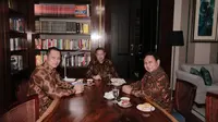 Agus Harimurti Yudhoyono (AHY) ikut hadir dalam pertemuan SBY dengan Prabowo, Selasa (24/7/2018) malam. (Ist)