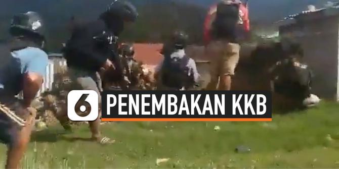 VIDEO: Satgas Gabungan Ditembaki Oleh KKB Papua