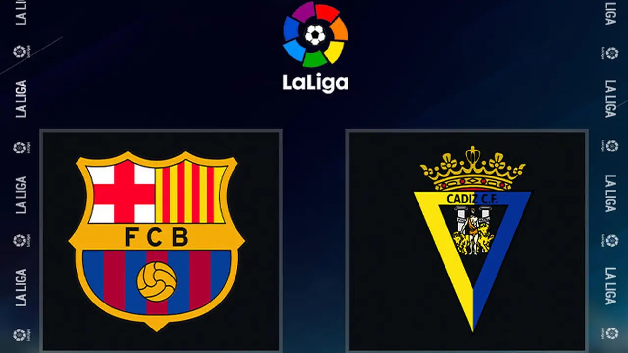 La Liga - Barcelona Vs Cadiz