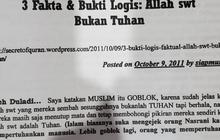 Kesaksian Pegawai Rumah Makan yang Temukan Selebaran Bernarasi Sesat di Tebet