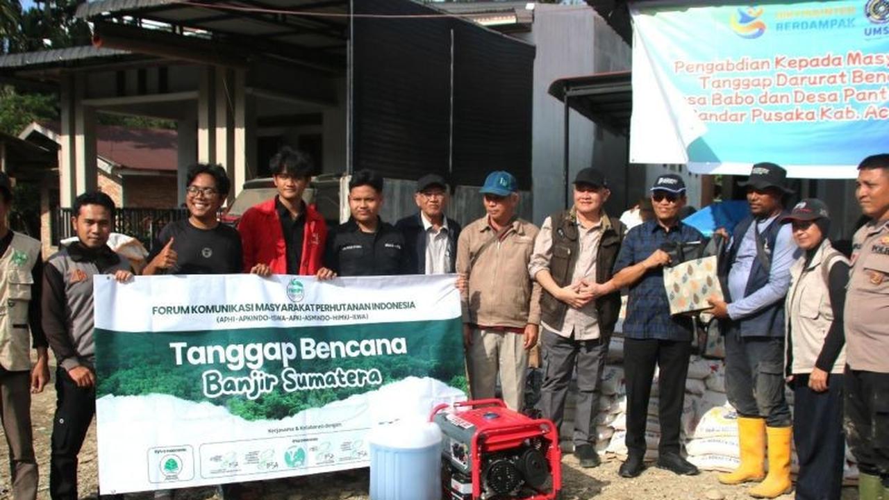 FKMPI Salurkan Bantuan Banjir Aceh Tamiang, Perkuat Sinergi Penanganan Bencana