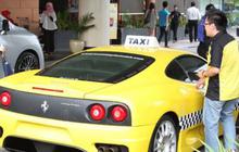 Taksi Ferrari dan Porsche ternyata belum punya izin