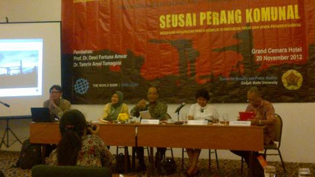 Penanganan konflik dinilai masih seremonial belaka