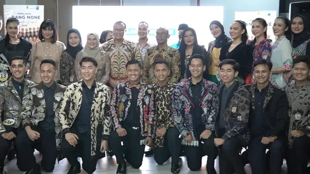 Acara malam keakraban Pemilihan Abang None (Abnon) Jakarta Pusat yang berlangsung di Gedung Sarinah, Jumat (15/7/2022). (Dok. Ist.)
