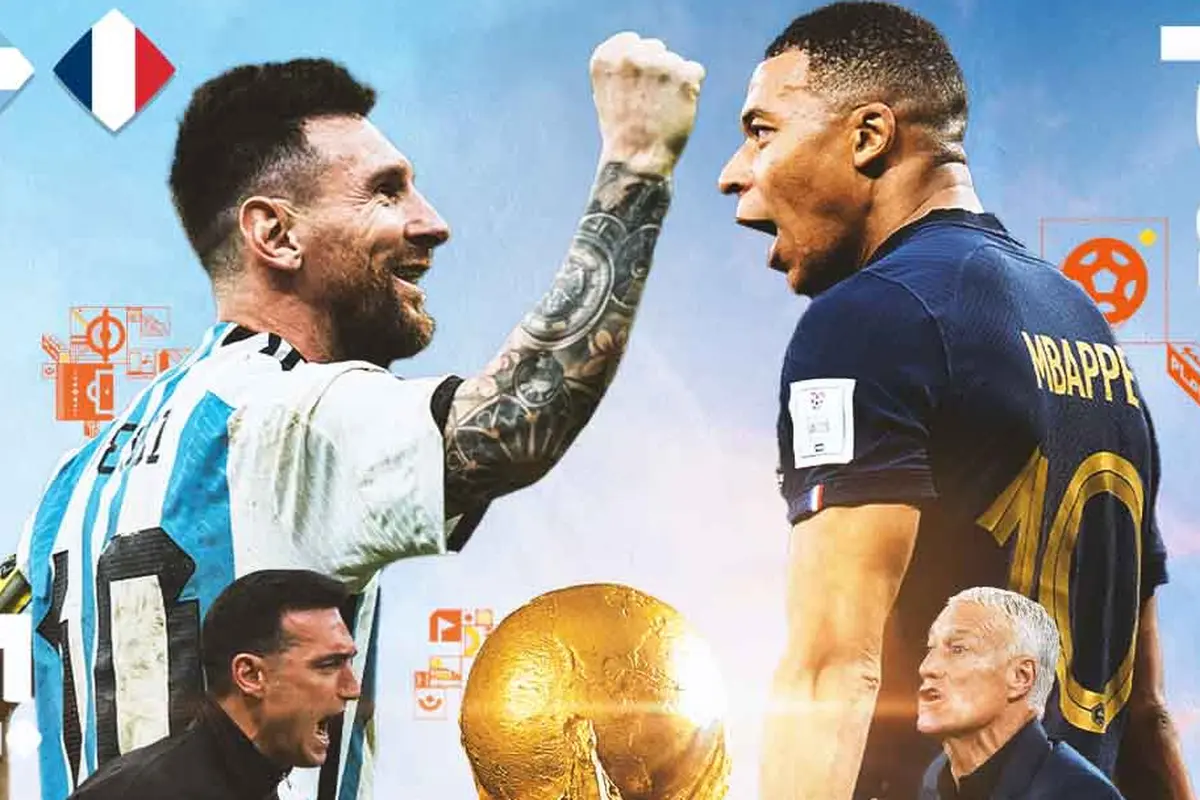 Piala Dunia - Argentina Vs Prancis - Duel Tim