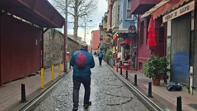 Suasana di Balat Istanbul Turki