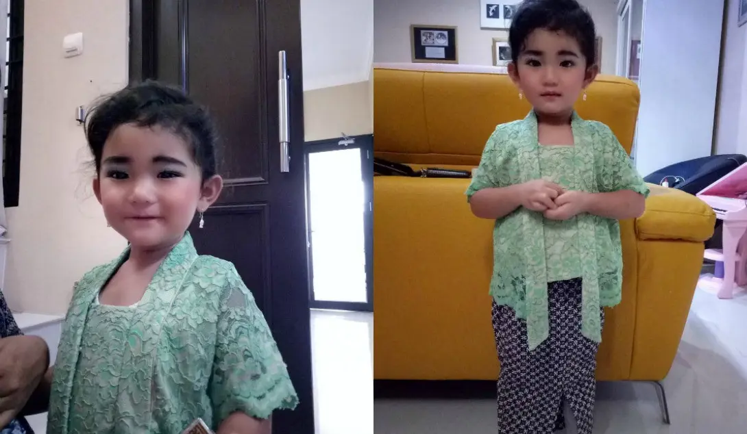 Anak Ayu Ting Ting, Bilqis Khumairah Razak sambut Hari Kartini [foto: www.instagram.com/mom_ayting92_]