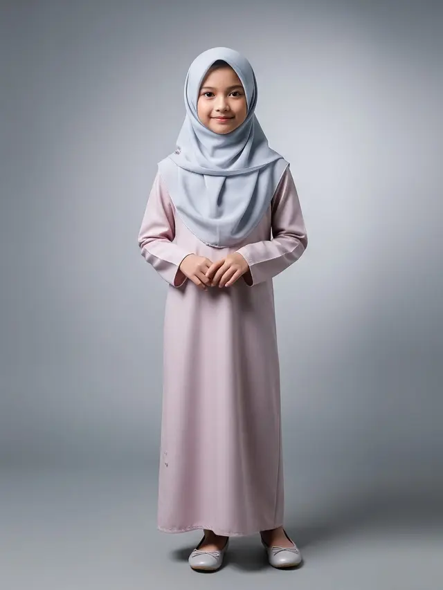 Gamis Terbaru Anak Perempuan Anti Gerah dan Cocok untuk Acara Kondangan