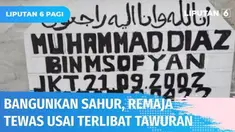 Seorang remaja tewas dan dua orang terluka akibat senjata tajam usai terlibat tawuran. Aksi bermula saat korban bersama rekan-rekannya membangunkan warga sahur, kemudian bertemu dengan kelompok lain yang telah menyiapkan senjata tajam.